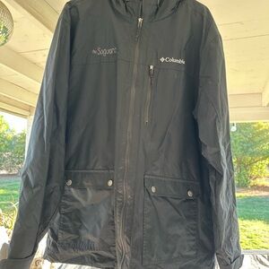 Columbia Men's Black shell Jacket